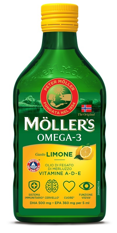 MOLLER'S OMEGA 3 OLIO LIMONE 250