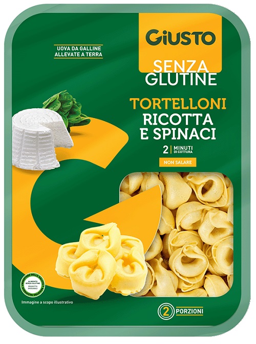 GIUSTO S/G Tortelloni Ric/Spin