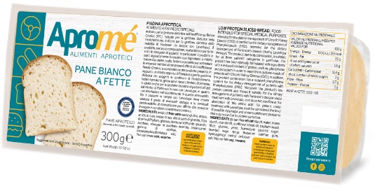 APROME'Pane Bianco Fette 300g