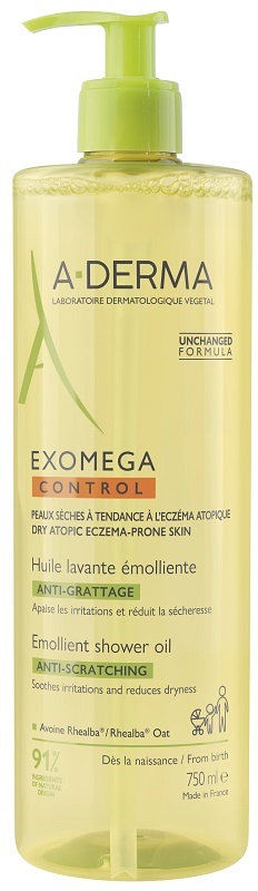 EXOMEGA CONTROL OLIO LAVANTE VISO CORPO DETERGENTE LENITIVO 750ML