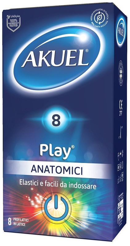 AKUEL Play Anatomico 8 Profilattici