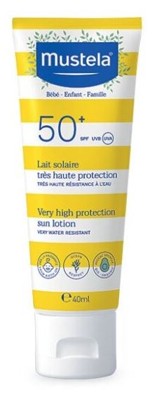 MUSTELA Latte Solare Viso SPF50+ 40ml