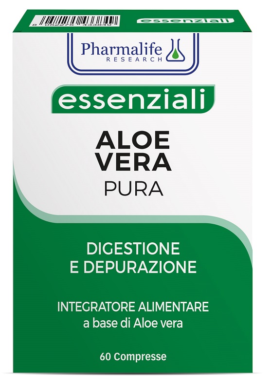 ALOE VERA PURA 60 Compresse - Regolarità del transito intestinale, supporto alla funzione digestiva