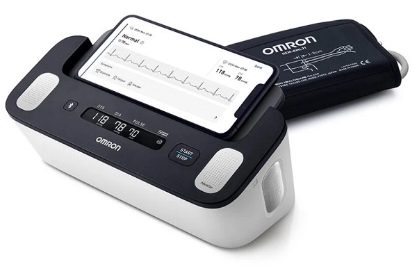 OMRON MISURATORE PRESSIONE ED ECG COMPLETE 2 IN 1