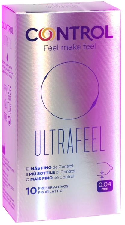 CONTROL FINISSIMO ULTRAFEEL 6 Profilattici ultrasottili