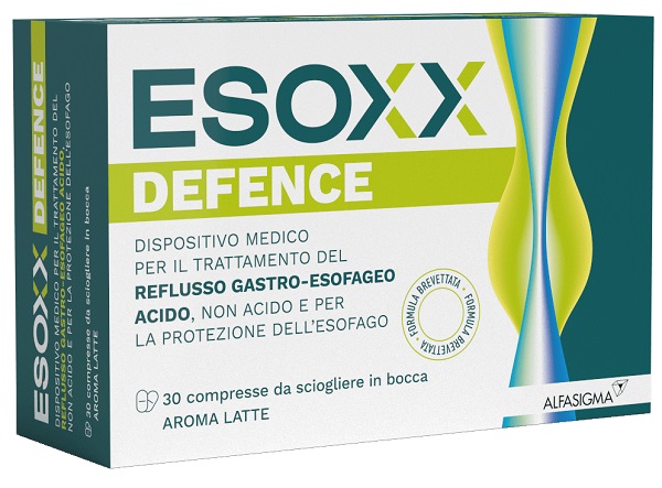 ESOXX Defence 30 Compresse masticabili - Integratore per il reflusso gastro-esofageo