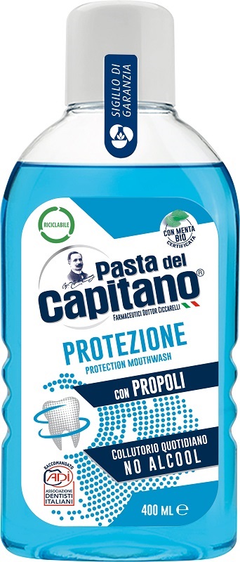 PASTA DEL CAPITANO COLLUTORIO QUOTIDIANO PROTEZIONE GENGIVE 400ML