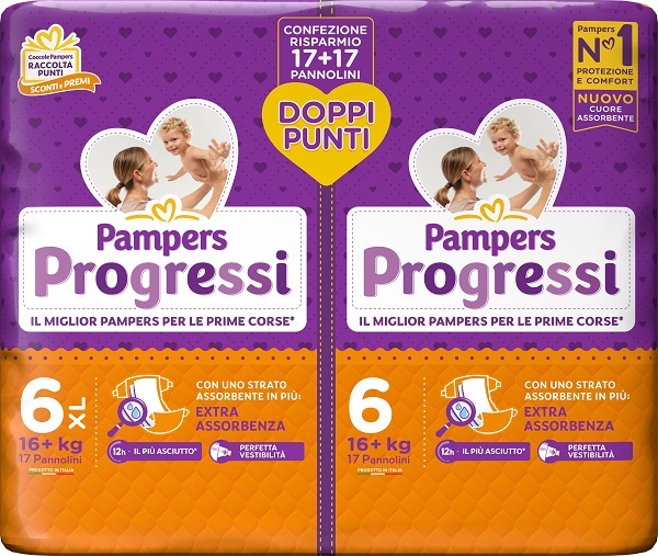 PAMPERS PROG XL PAC DPP 34PZ