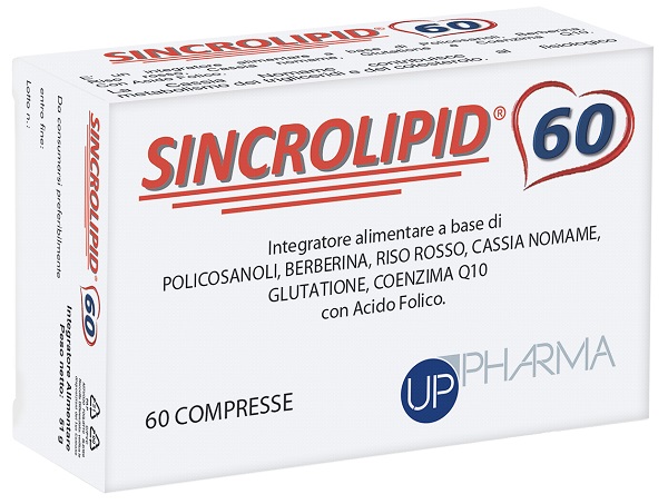 Sincrolipid 60 Compresse Integratore per Colesterolo e Trigliceridi