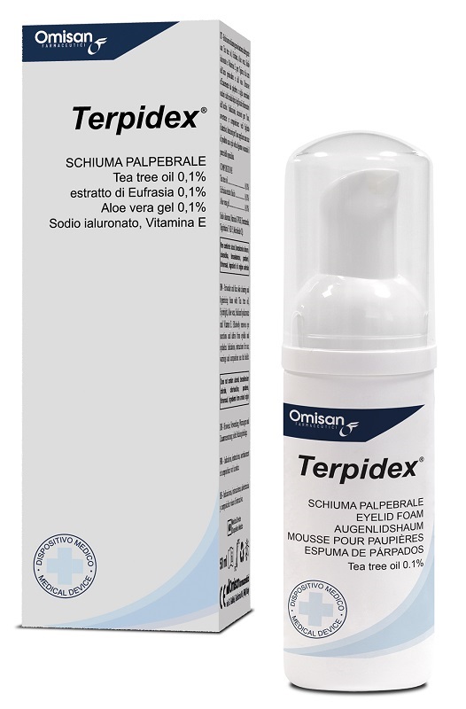 TERPIDEX Schiuma Palpebrale