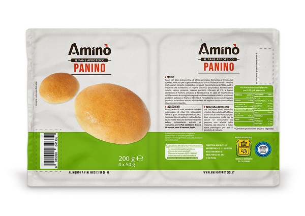 AMINO'Aprot.Panino 4x50g
