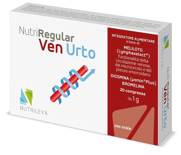 NUTRIREGULAR VEN URTO 20Cpr 1g
