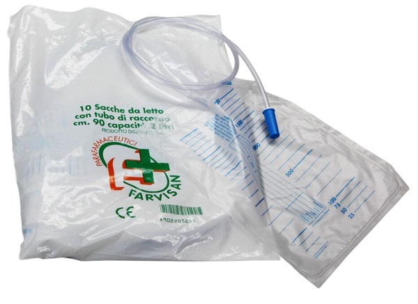 SACCHE URINA LETTO 10PZ FARVISAN