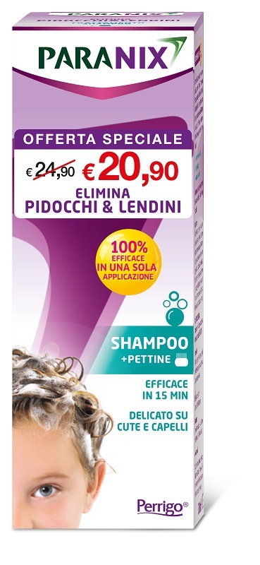 PARANIX SHAMPOO TRATTAMENTO ANTI PIDOCCHI 200ML