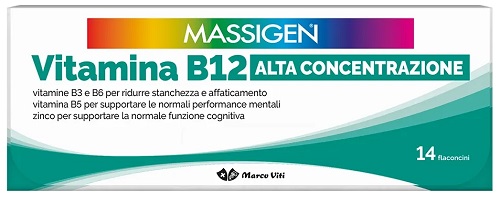 MASSIGEN DailyVit Vitamina B12 14 Flaconcini 8ml