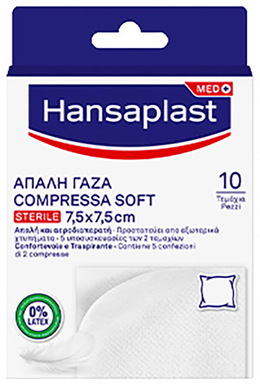 HANSAPLAST COMPR SOFT STER 10P