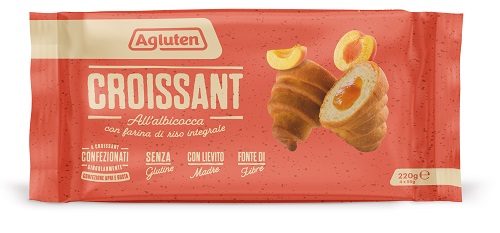AGLUTEN Croissant Alb.4pz