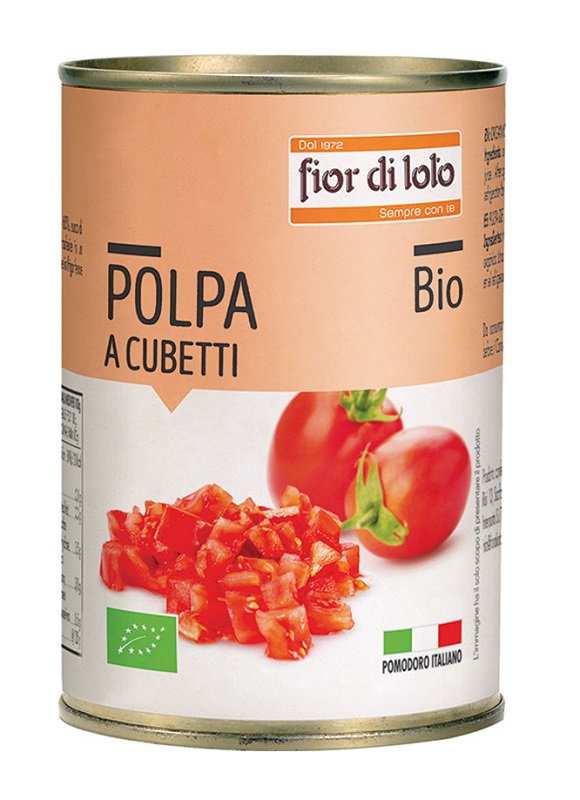 POLPA POMODORO CUBETTI BIO400G