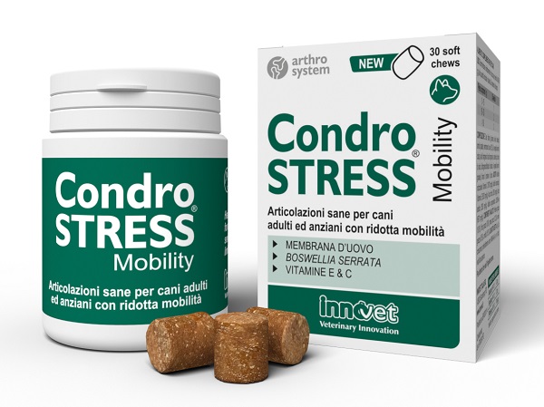 CONDROSTRESS Mobility 30 Soft Chews - Integratore per la funzione articolare di cani adulti e anziani