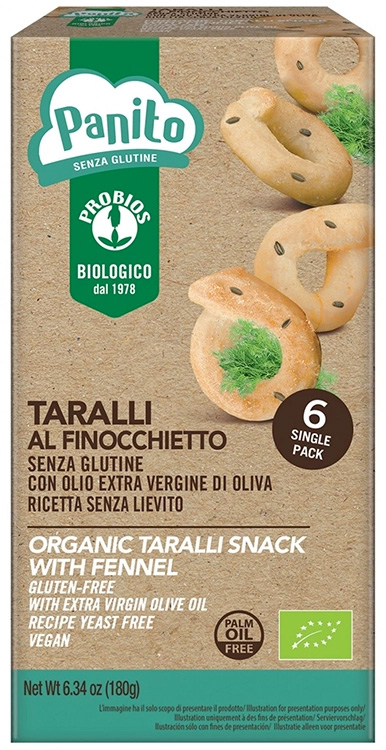 PANITO Taralli Finocch.180g