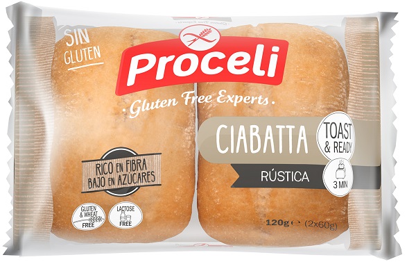 PROCELI Ciabatta Rustica 2x60g