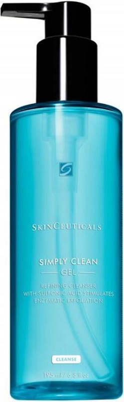 SIMPLY CLEAN 195ML Gel detergente viso delicato esfoliante