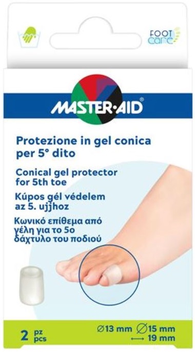 MASTER-AID FOOTCARE PROTEZIONE CONICA 5° DITO 2 Pezzi C3