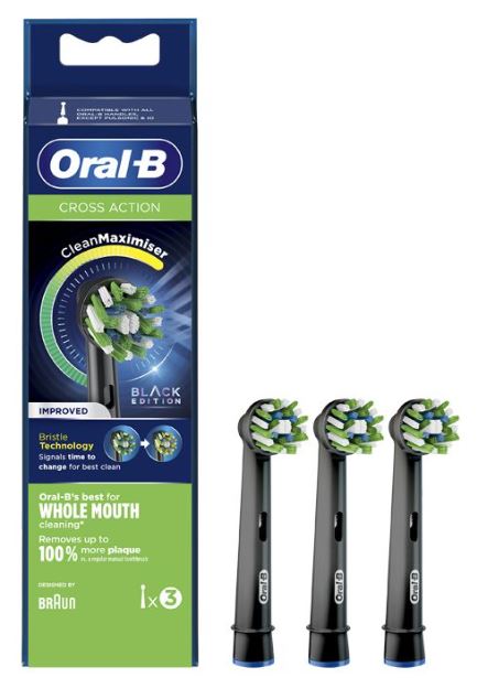 ORAL-B Ric.EB50-3*Cross.Black