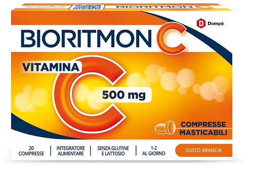 Bioritmon C 500 20 compresse - Integratore di Vitamina C per le Difese Immunitarie
