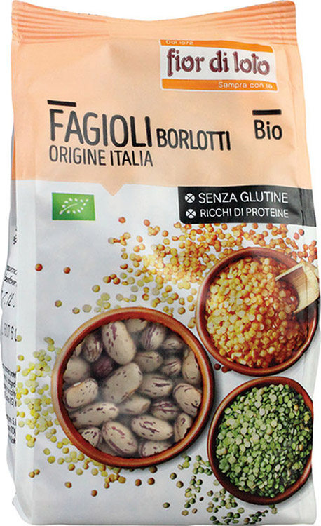 FAGIOLI BORLOTTI ITA BIO 400G