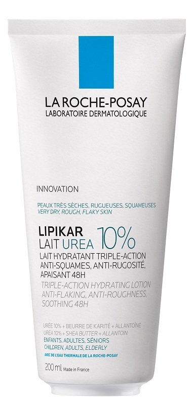 La Roche-Posay Lipikar Latte Urea 10% - Lozione Idratante Pelle Ruvida 200ml