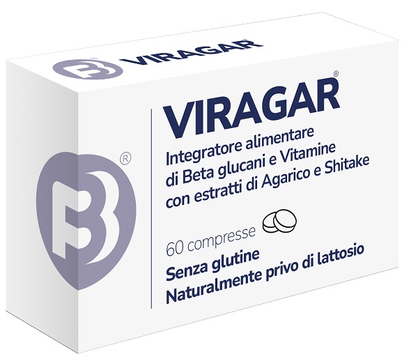 VIRAGAR 60 Compresse - Integratore per stanchezza, affaticamento e difese immunitarie