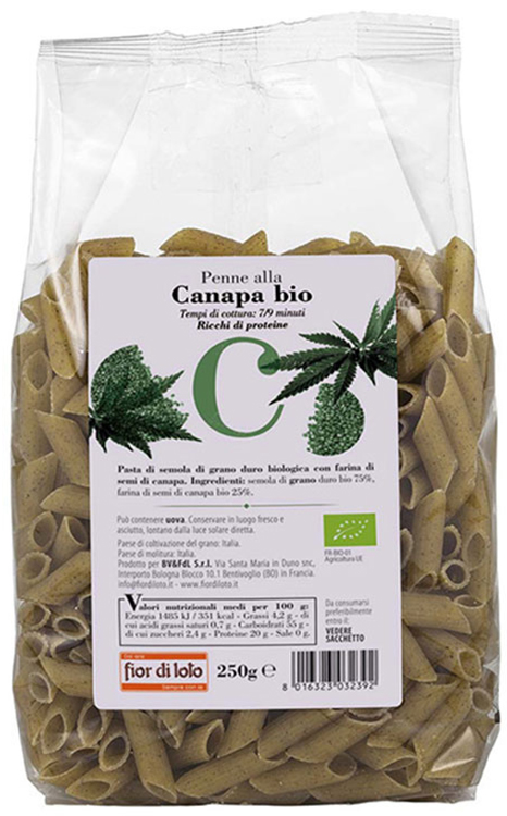 FIOR DI LOTO PENNE CANAPA 250G