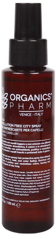 ORGANICS PHARM ANTIPOLLUTION FREE CITY Spray Protettivo Capelli 100ml