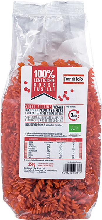 FdL Lenticchie Rosse Fusilli