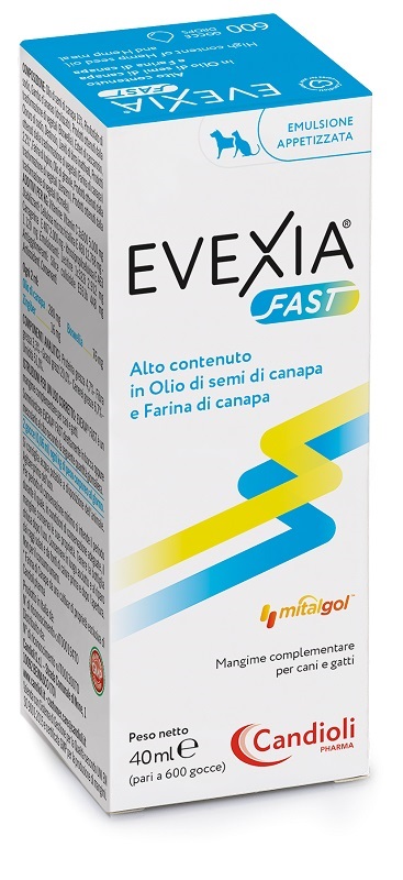 EVEXIA Fast Cani/Gatti Gocce 40ml