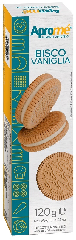 APROME'Bisc.Vaniglia 120g