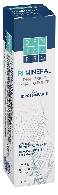 DENTALPRO Dentifricio Remineral Denso Riparatore Smalto Forte 75ml