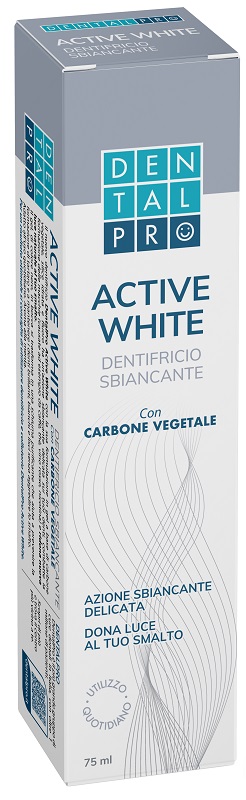 DENTALPRO Dentifricio Active White Sbiancante 75ml