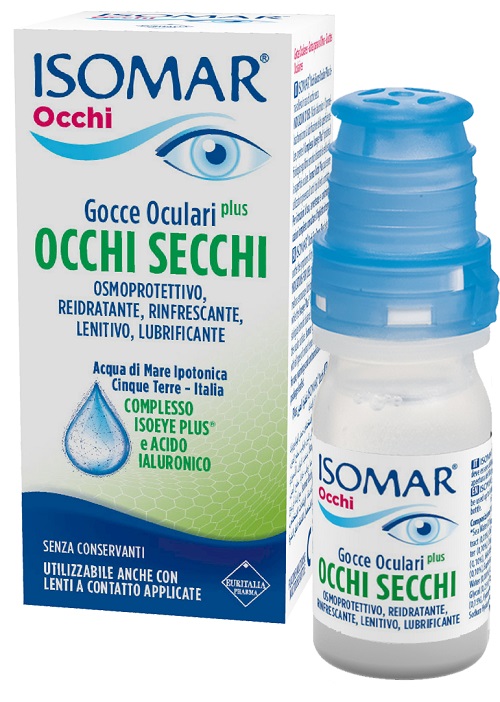 ISOMAR Occhi Secchi Plus 0,2% Gocce oculari 10ml