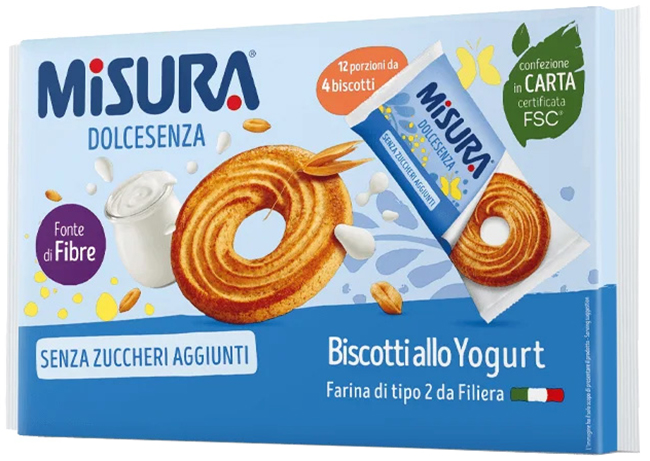 MISURA Bisc.Yogurt S/Z 400g
