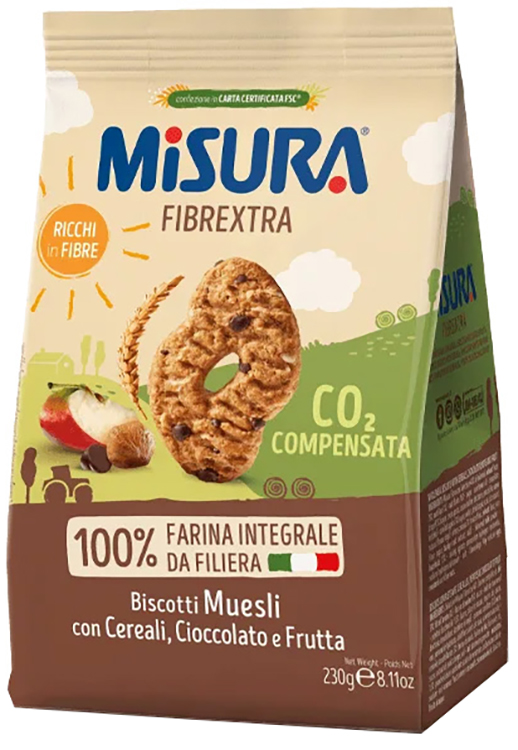 MISURA Bisc.Muesli 230g