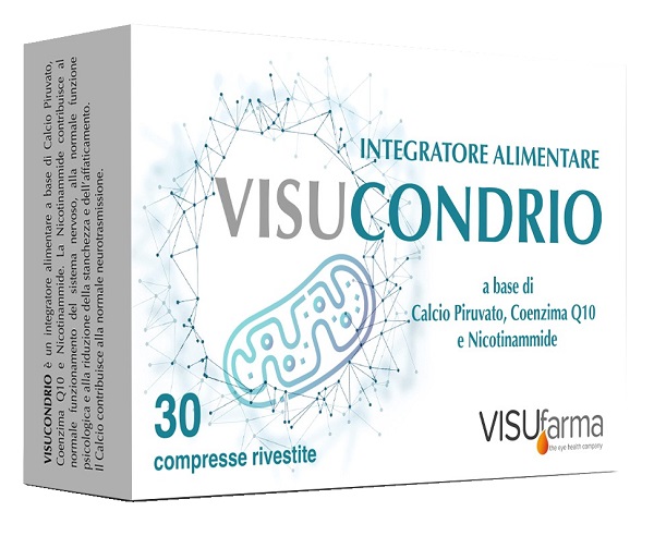VISUCONDRIO 30 Compresse - Integratore per il sistema nervoso e contro stanchezza e affaticamento