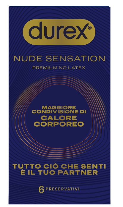 Durex Nude Sensation In Nitrile 6 pezzi - Preservativi Ultra Sottili Lubrificati