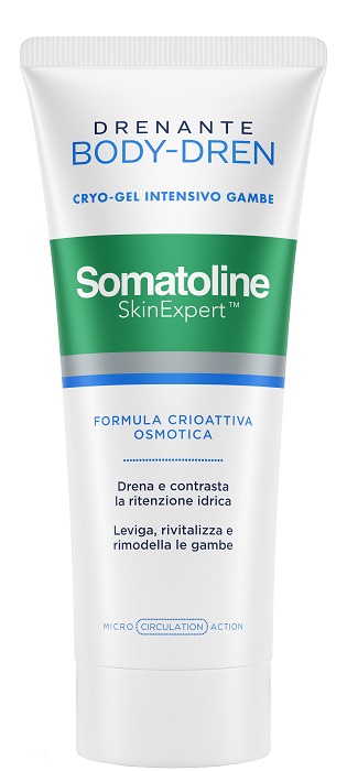 SOMATOLINE SKIN EXPERT DRENANTE BODY 200ml - Trattamento criogenico ad azione drenante