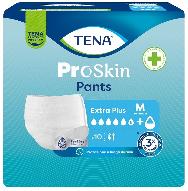 TENA PANTS MUTANDINA ASSORBENTE EXTRA PLUS M 10 Pezzi