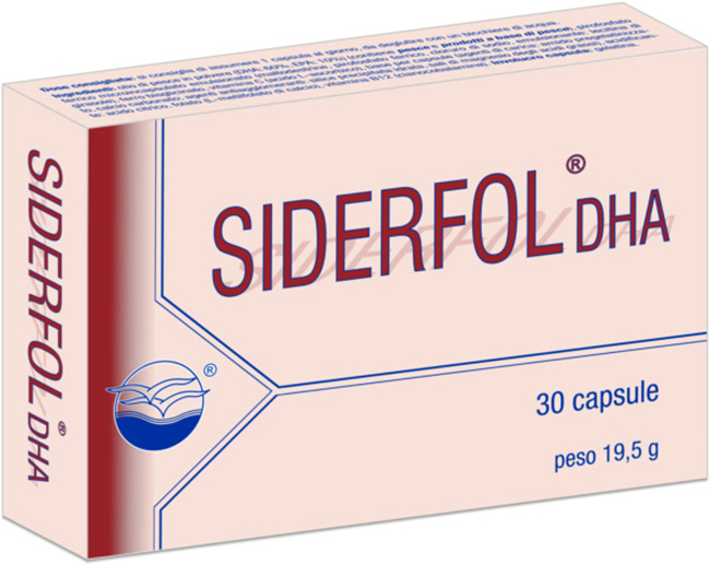 SIDERFOL 30 Cps 600mg