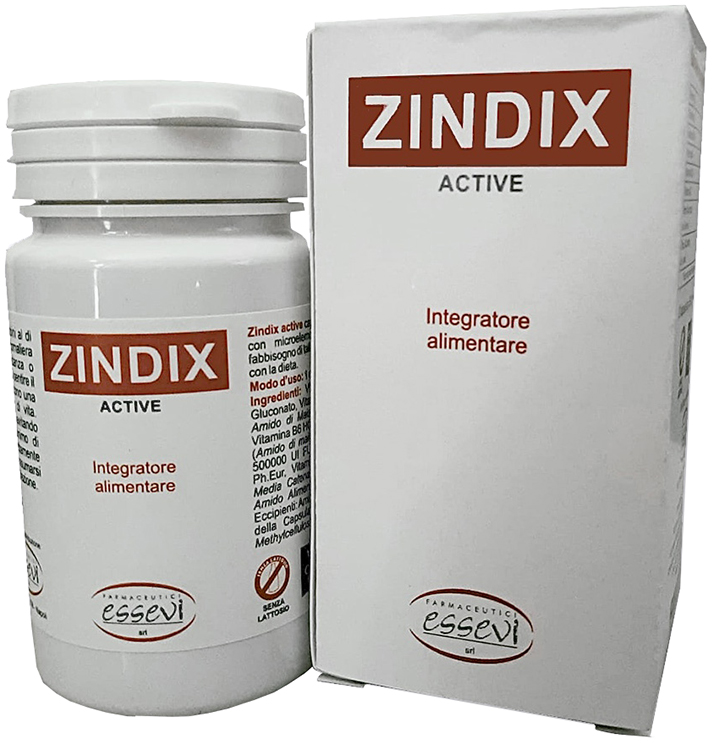 ZINDIX Active 30 Cps 500mg