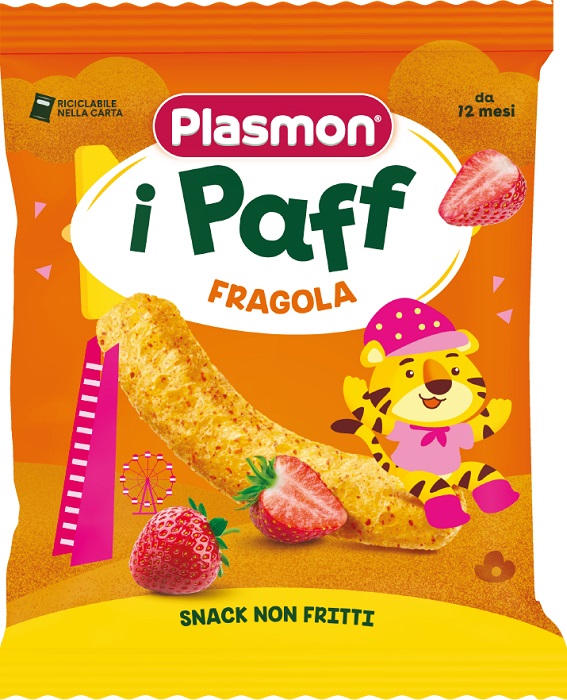 PLASMON PAFF Snack Fragola 15g
