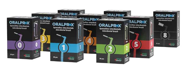 ORALPROX Scov.1 Azzurro 6pz